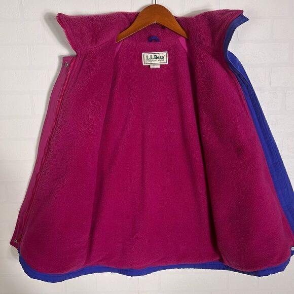 L.L. Bean Blue and Pink Ski Jacket - Picture 7 of 11